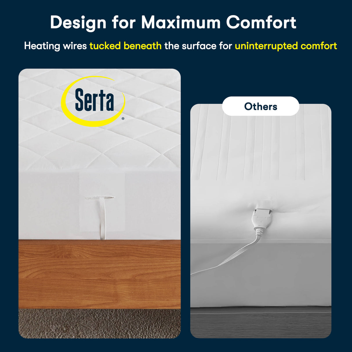 1-Piece Full Heated Mattress Pad