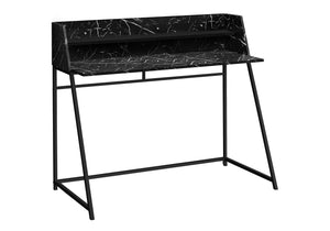Computer Desk For Home Office, Laptop, Storage Shelves, Marble Look Contemporary & Modern - Best Buy Furniture