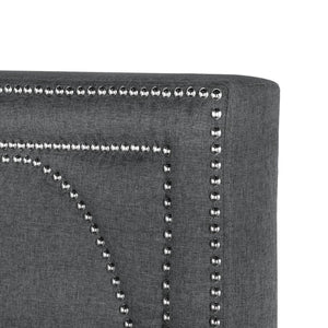 Maille - Panel Bed With Scalloped Headboard