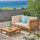Oana - 3 Piece Love Seat Set With Coffee Table - Best Buy Furniture