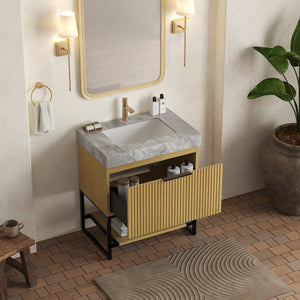 Yolan 30" Bathroom Vanity & Sink