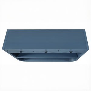 Console Table With 3 Soft Close Drawers & 2 Open Shelves