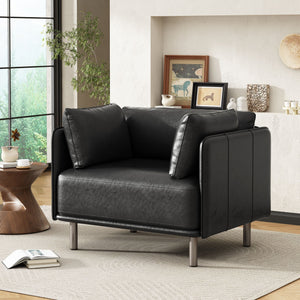 Vintage Modern Aesthetic Appeal Lounge Chair - Best Buy Furniture