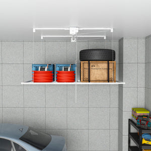 Overhead Garage Storage Rack 3x6 FT for High Ceilings
