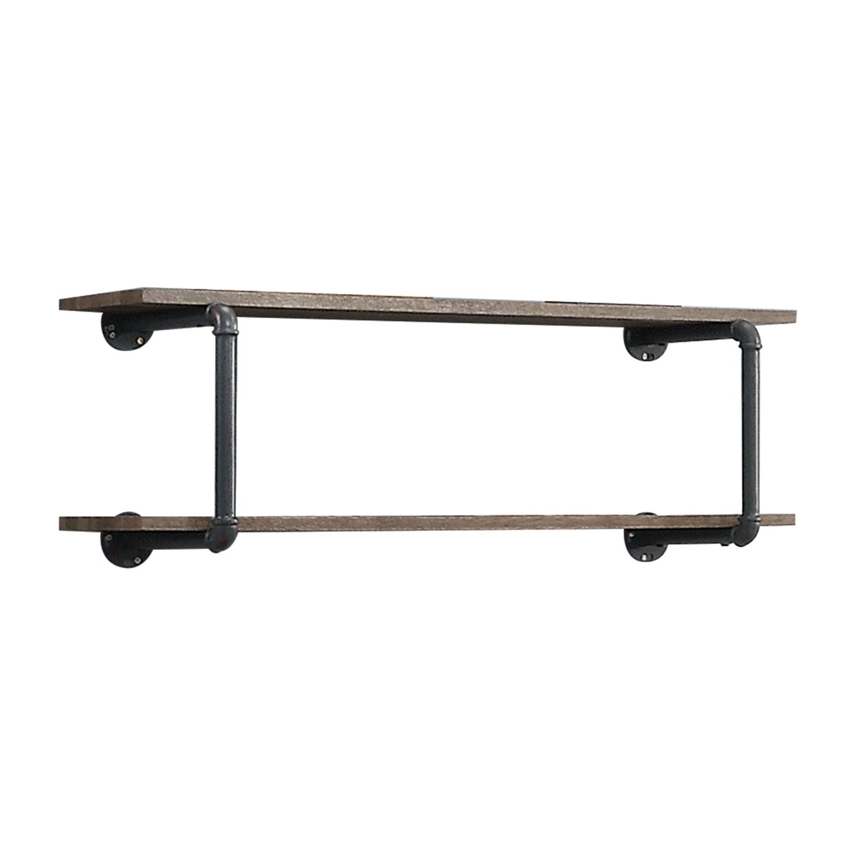 Brantley - Antique Wall Rack - Oak - Best Buy Furniture