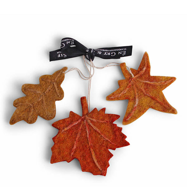 Fall Hanging Decoration - Fall Leaves (Set of 3)