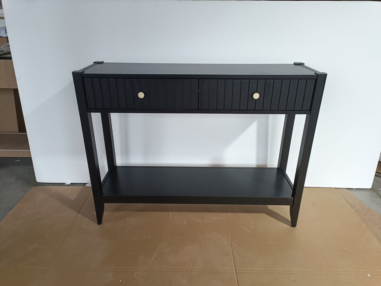 29.53" Tall Console Table with Drawers