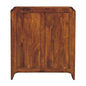 Solid Wood Newton Chest, 3-Drawers, Chestnut