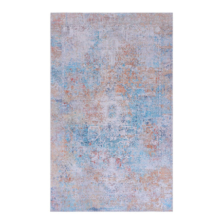 Maval - 6' X 9' Washable Area Rug - Yellow