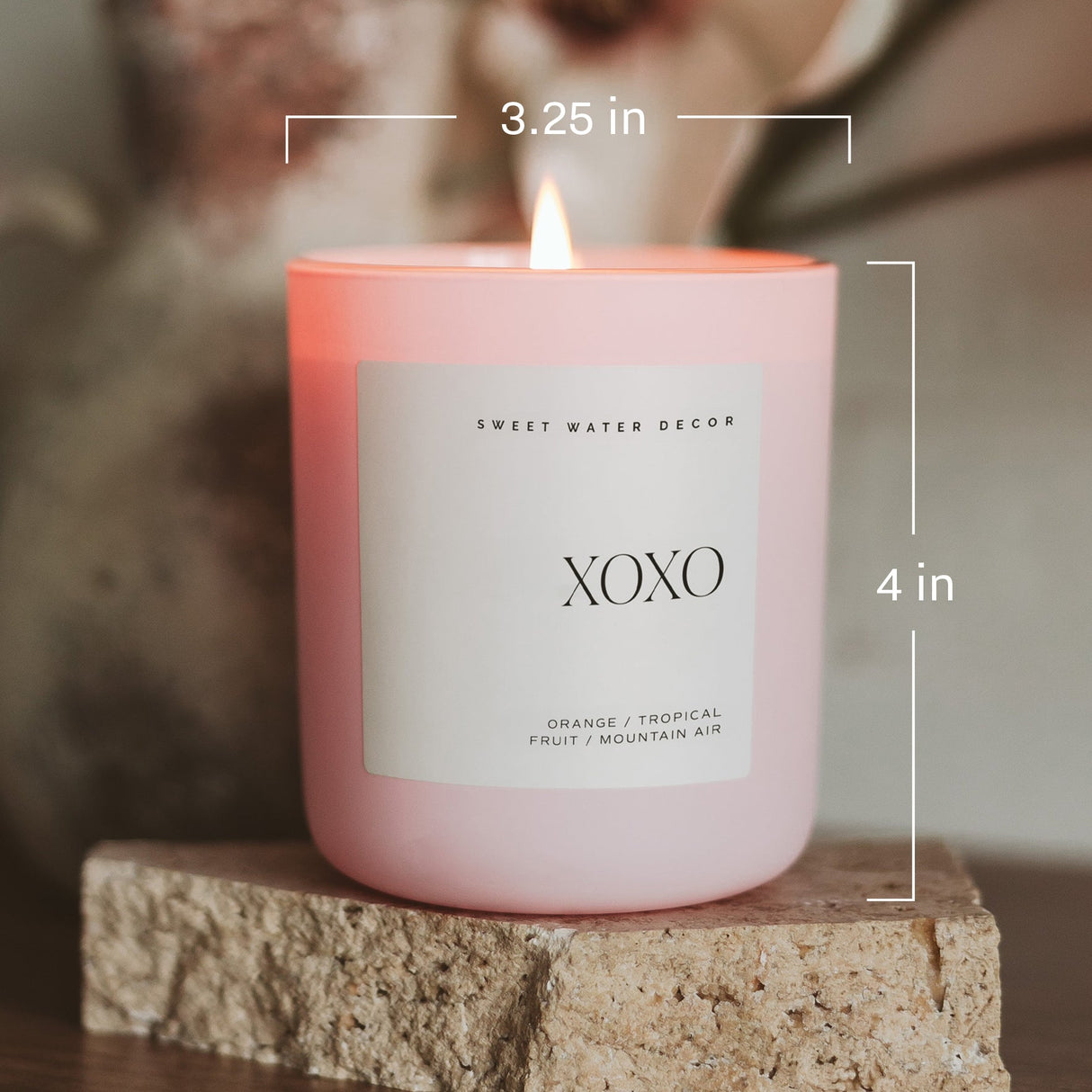 Best Mom Ever Soy Candle - Pink Matte Jar - 15 oz