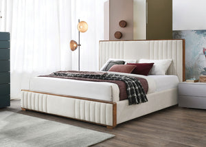 Kaleea - Queen Bed - Beige - Best Buy Furniture