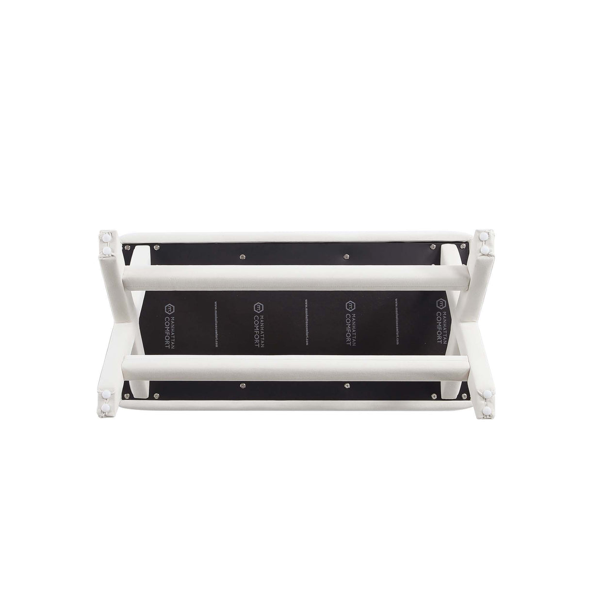 Abigail - Accent Bench With Piped Cushion