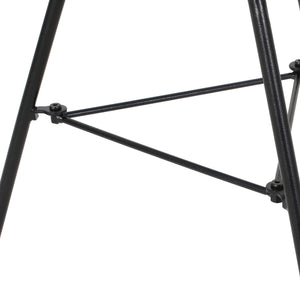 Nusa - Modern Rattan Side Table With Tempered Glass Top