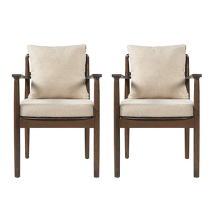 Mid-Century Modern Dining Chairs Set of 2