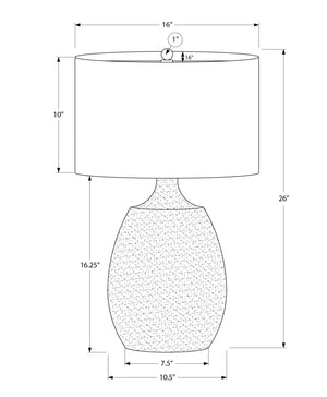 Lighting, Table Lamp, Resin, Contemporary - Cream - Best Buy Furniture