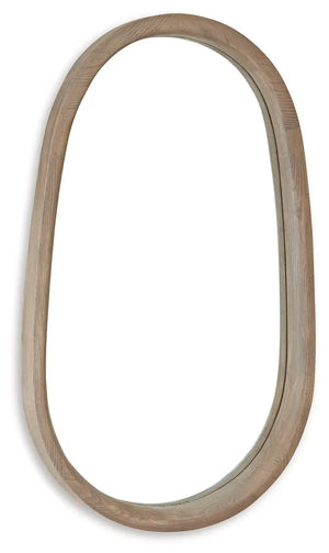 Aarilynn - Accent Mirror - Antique Brown - Best Buy Furniture
