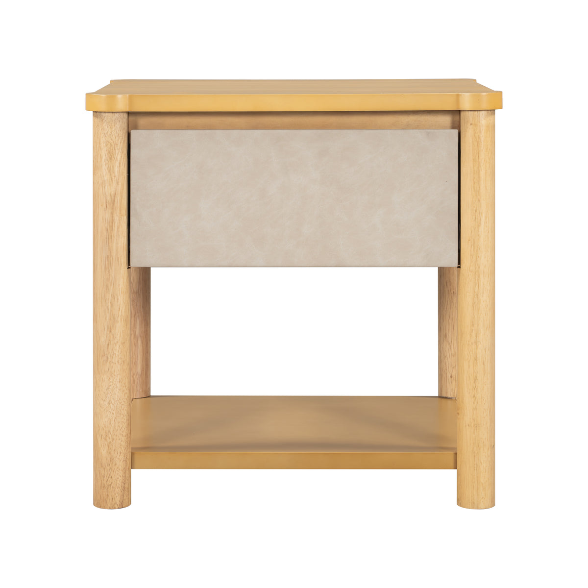 Wood Nightstand Set of 2