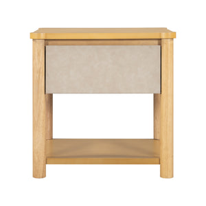 Wood Nightstand Set of 2