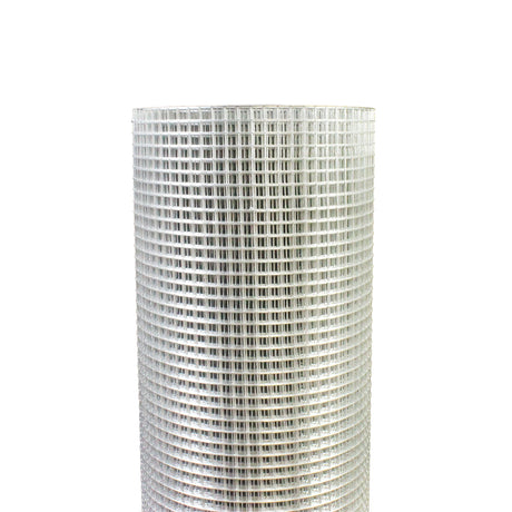Galvanized Hardware Cloth, Gauge Metal Wire Fencing Roll For Garden And Animal Use - Silver