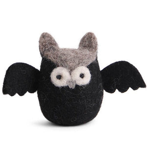 Halloween Hanging Decoration - Halloween Owl - Black