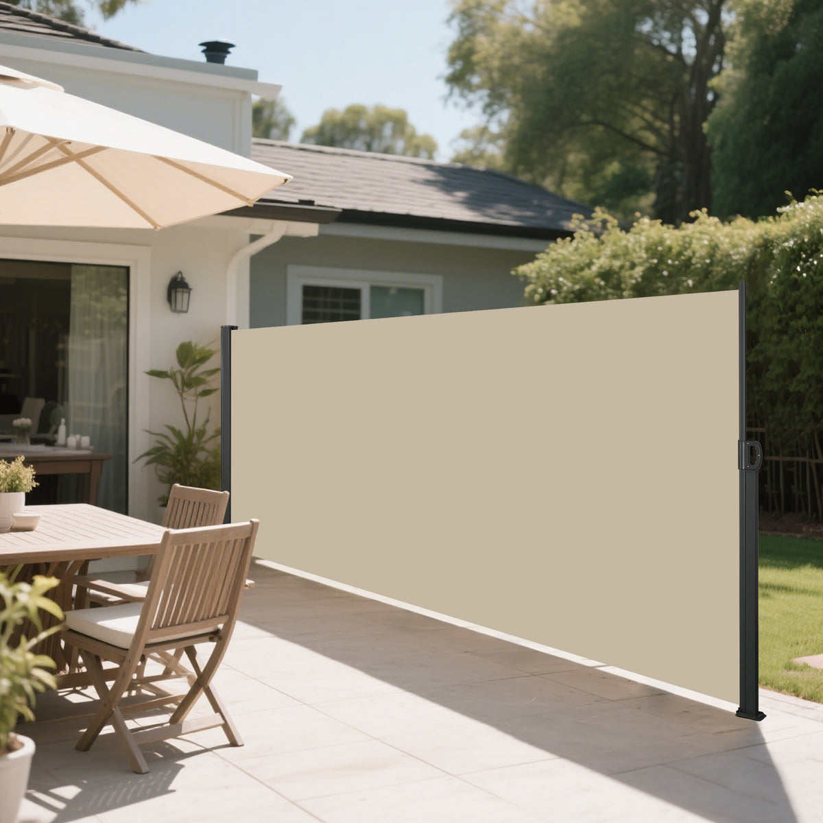 Retractable Side Awning - Outdoor Privacy Screen