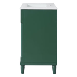 Bathroom Vanity With Sink, Freestanding Storage Cabinet & 2 Drawers And Soft Closing Door, Solid Legs, Frame, Basin,