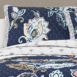 Aster Quilt 3 Piece Set by LushDecor