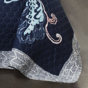 Aster Quilt 3 Piece Set by LushDecor
