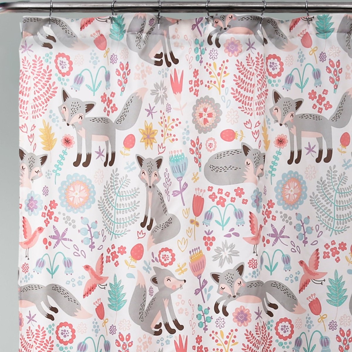 Pixie Fox Shower Curtain by LushDecor