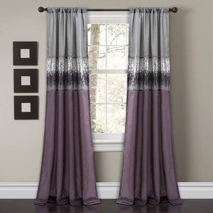 Night Sky Window Curtain Panel