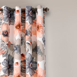 Leah Light Filtering Window Curtain Set