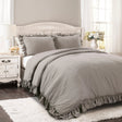 LushDecor Reyna Comforter Set in Gray