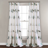 Rowley Birds Light Filtering Window Curtain Set