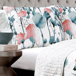 Zuri Flora Quilt 3 Piece Set