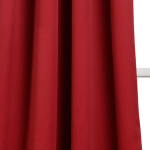 Insulated Grommet Blackout Window Curtain Panel Set