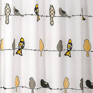 Rowley Birds Shower Curtain 72" x 72" by LushDecor