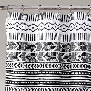 Hygge Geo Shower Curtain