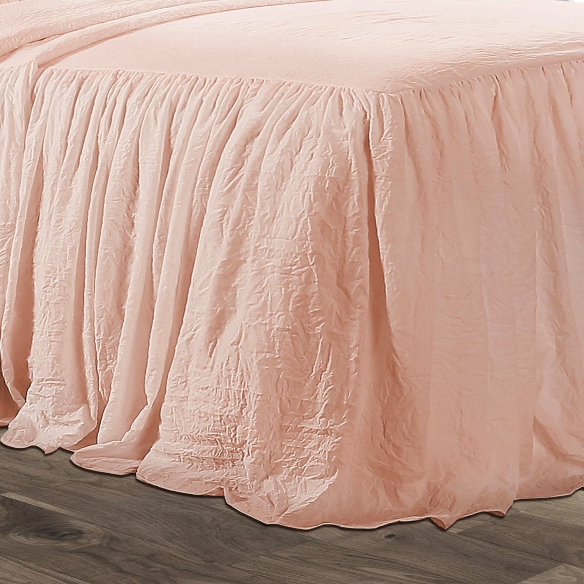Ruffle Skirt Bedspread Set by LushDecor