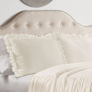Ruffle Skirt Bedspread Set by LushDecor