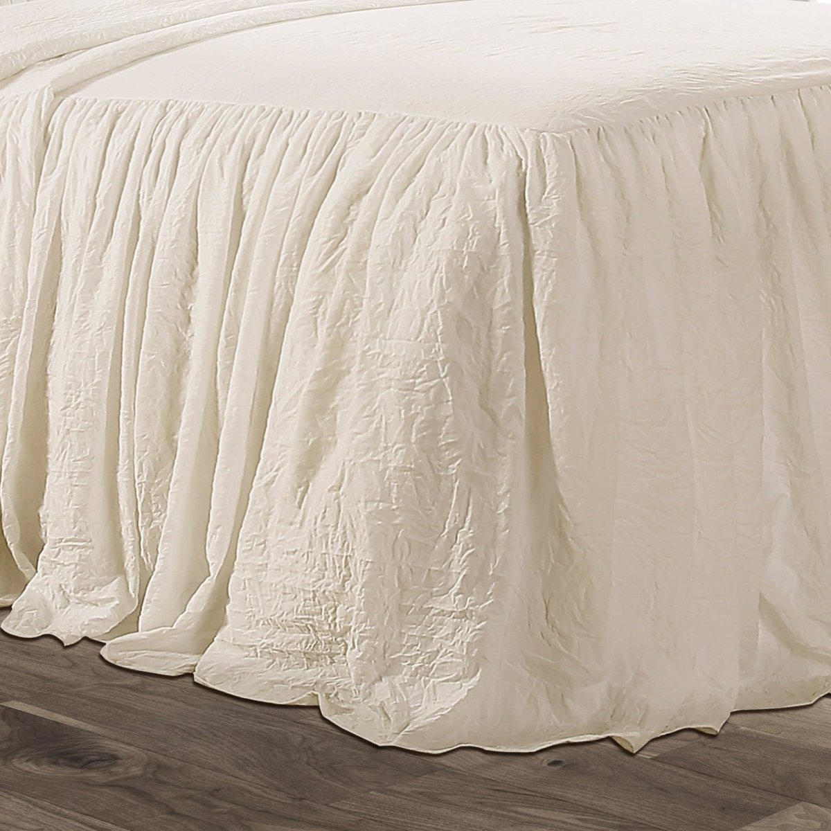 Ruffle Skirt Bedspread Set by LushDecor