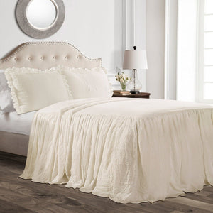 Ruffle Skirt Bedspread Set by LushDecor