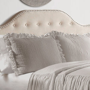 Ruffle Skirt Bedspread Set by LushDecor