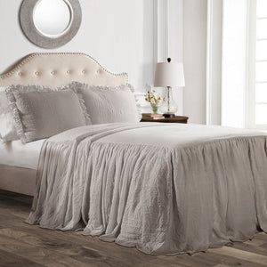Ruffle Skirt Bedspread Set by LushDecor
