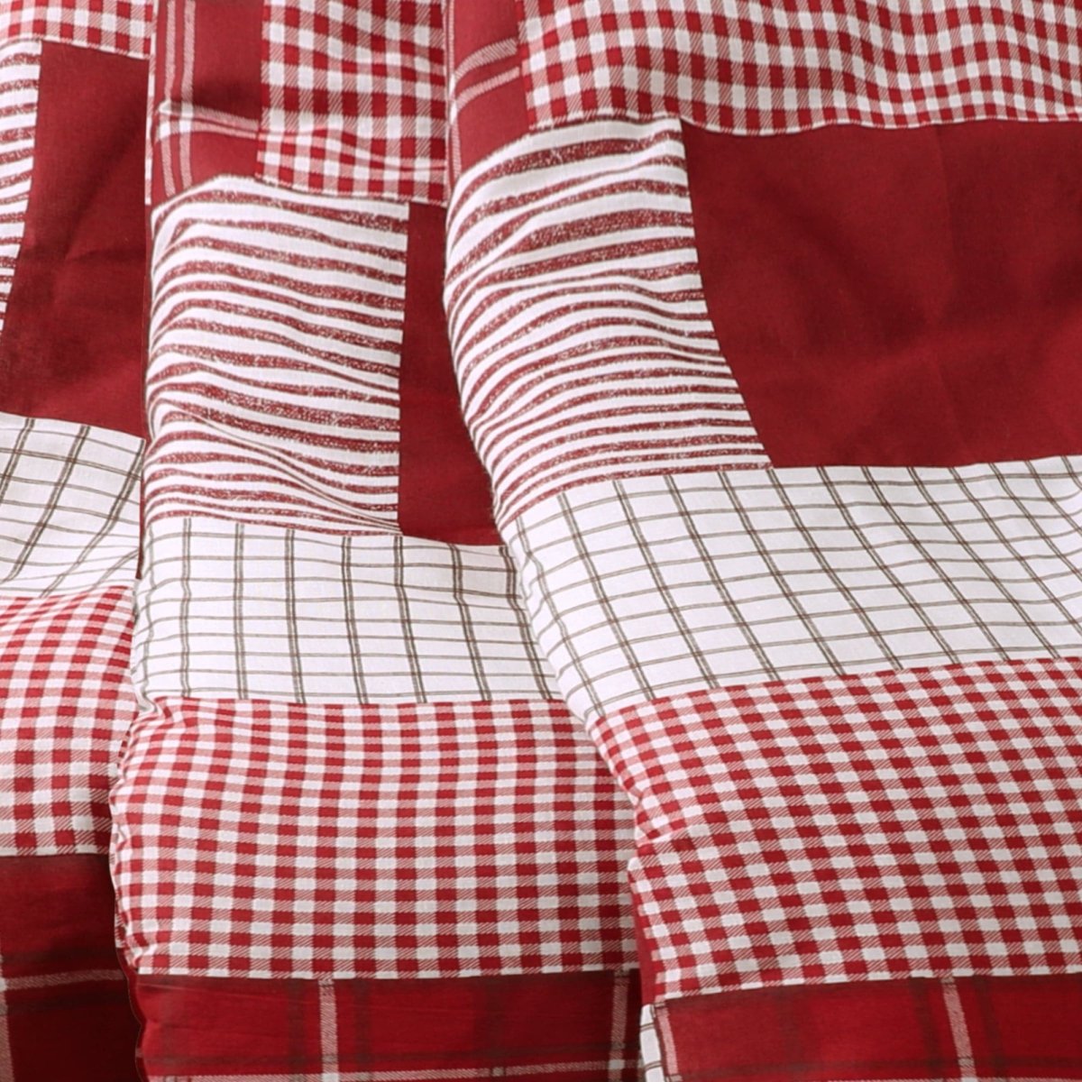 Greenville Reversible Cotton Throw Blanket 60 x 50 Inches