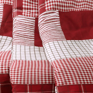 Greenville Reversible Cotton Throw Blanket 60 x 50 Inches