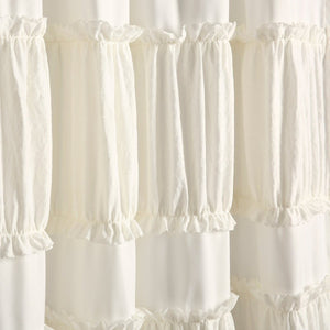 Nova Ruffle Window Curtain Panel Set by LushDecor