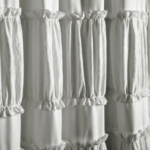 Nova Ruffle Window Curtain Panel Set by LushDecor