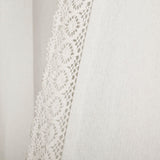 Rosalie Faux Linen Window Panel Set