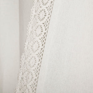 Rosalie Faux Linen Window Panel Set