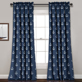 Anchor Light Filtering Window Curtain Set